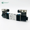 VPC 5/2铝合金4V21008 Valvula Neumatica DC 12V 24V 22V 220V 380V气动电磁阀